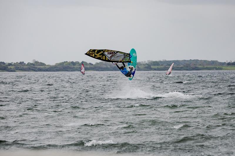 Jacopo Testa pulling out all the stops in his attempt to stop Nebelung - 2023 EFPT Finals Brouwersdam - photo © Freestyle Pro Tour