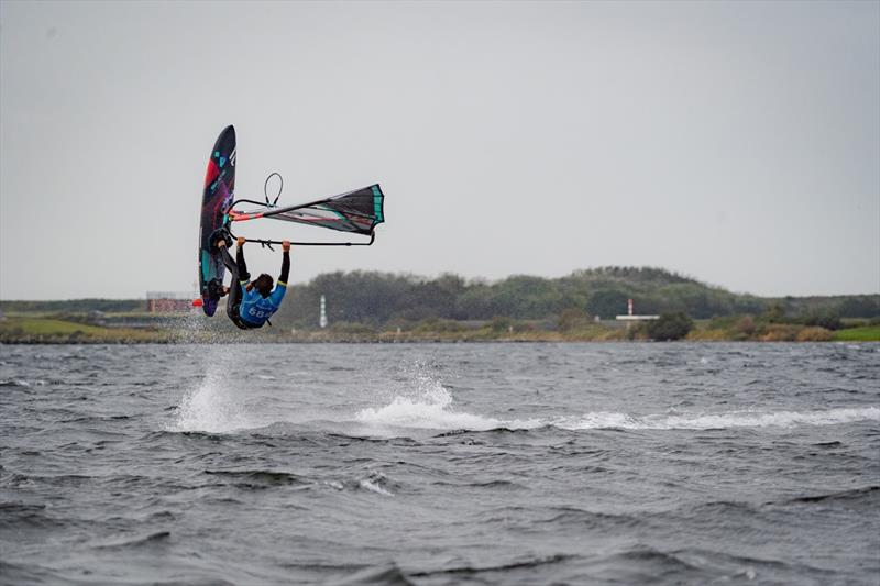 Niclas Nebelung seems unstoppable in strong winds - 2023 EFPT Finals Brouwersdam - photo © Freestyle Pro Tour