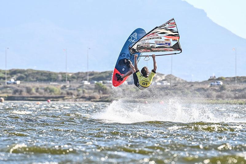 Sam Esteve felt right at home in the strong winds at the Milnerton Awuatic Club - 2024 FPT Cape Town - photo © PROtography Official