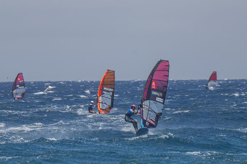 Sarah-Quita Offringa (ARU) leads the way in the women's category - Gran Canaria Gloria Windsurf World Cup 2024 - photo © Delfour Photographer
