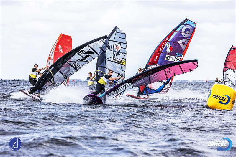 2024 IFCA Grand Slam Fin Slalom Worlds at Hvide Sande, Denmark photo copyright @ilostawavein79 and @jcwindsurf taken at  and featuring the Windsurfing class