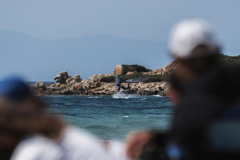 `Stefanino` was the story of the event - A local, a windsurf teacher and an absolute beast in his heats, he recieved a massive applause after his final heat in the losers final against Steven van Broeckhoven - photo © Richard Buchner