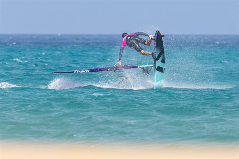 Steven Van Broeckhoven earns first podium finish since Sylt in 2023 on Day 7 of the Fuerteventura PWA Grand Slam - photo © Inna Bru