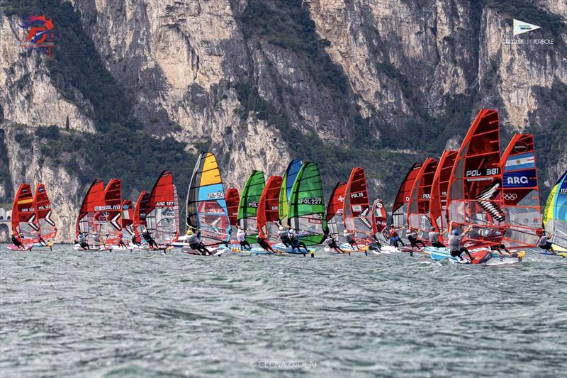 2025 Windsurfing Formula Foil World Championships photo copyright Elena Giolai taken at Circolo Surf Torbole and featuring the Windsurfing class