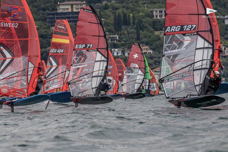 2025 Windsurfing Formula Foil World Championships photo copyright Elena Giolai taken at Circolo Surf Torbole and featuring the Windsurfing class