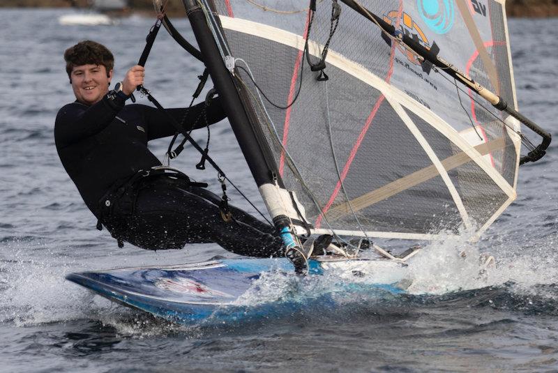 Sam Birch, windsurfer winner - Notts County SC First of Year Race photo copyright David Eberlin taken at Notts County Sailing Club and featuring the Windsurfing class