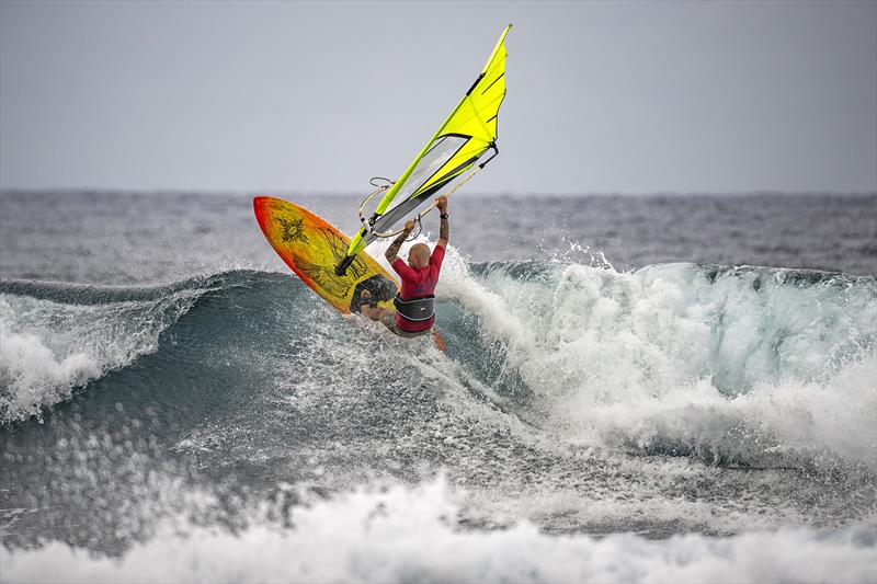 Quatro Maui Pro at Ho'okipa - Day 3 photo copyright Fish Bowl Diaries taken at  and featuring the Windsurfing class