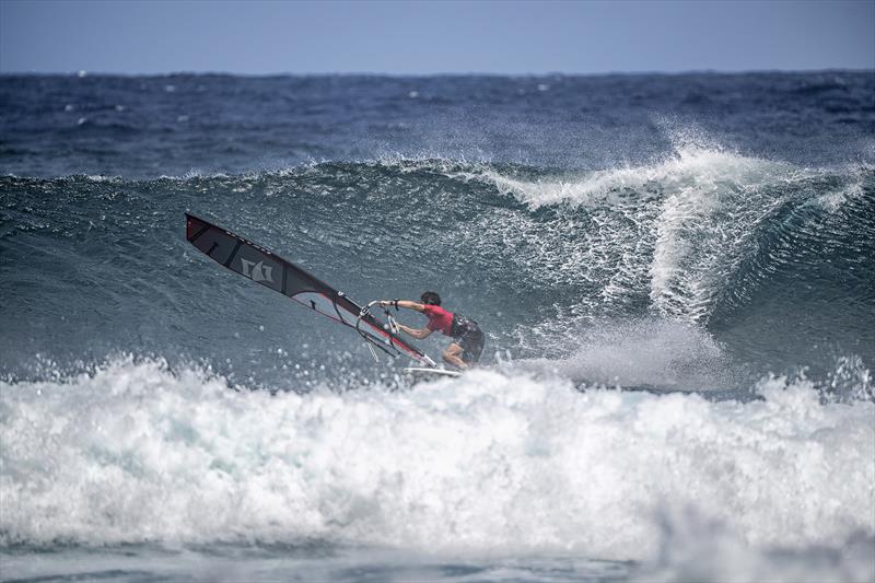 Quatro Maui Pro at Ho'okipa - Day 3 photo copyright Fish Bowl Diaries taken at  and featuring the Windsurfing class