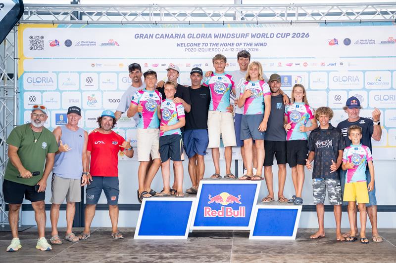 Gran Canaria Gloria Windsurf World Cup day 7 - Podium - photo © Gran Canaria Windsurf World Cup