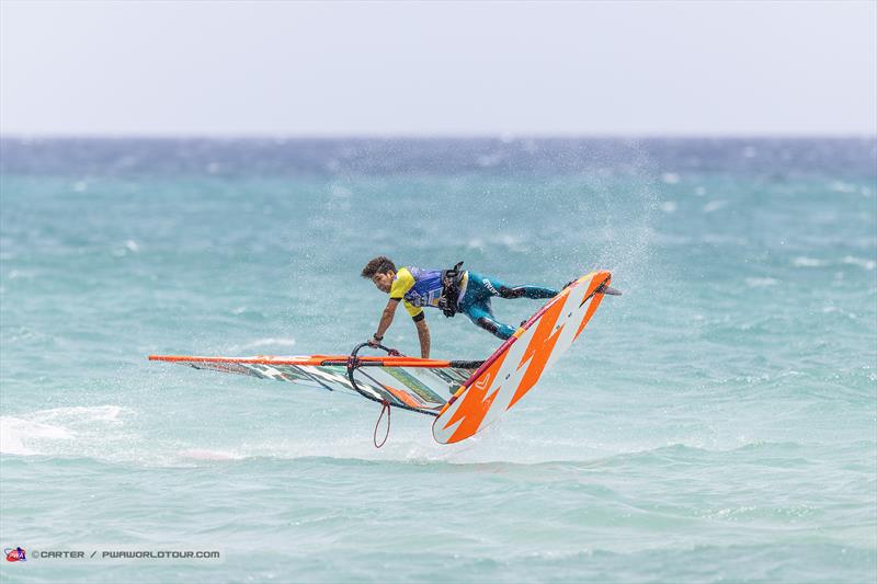 Takumi Moriya finishes in the top four in Fuerte again... for now - photo © John Carter