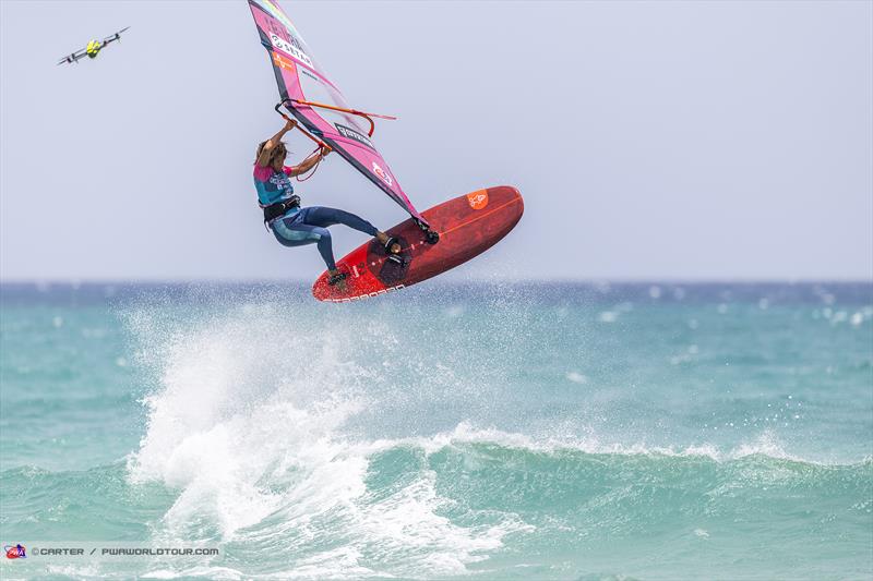Sarah-Quita Offringa will need to fight back through the Double Elimination - photo © John Carter