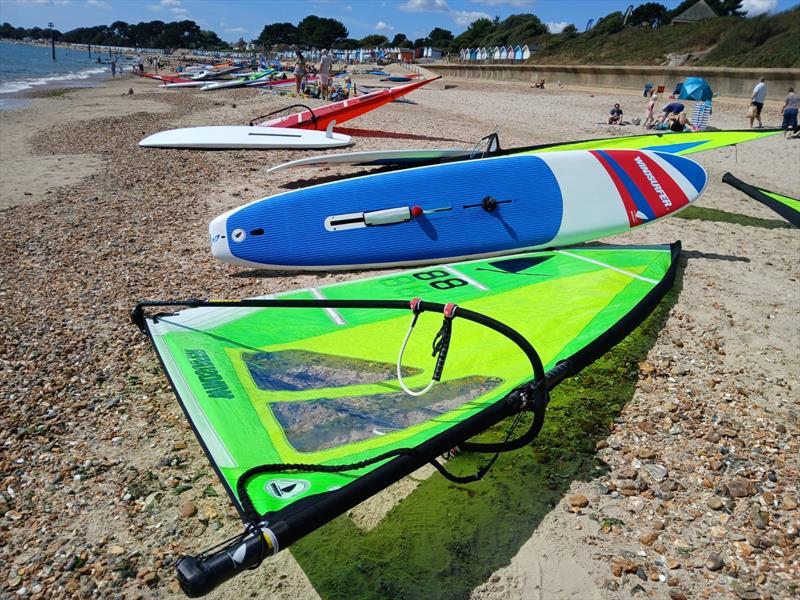 Windsurfer LT Nationals 2026 at Christchurch photo copyright Roger Turner taken at Christchurch Sailing Club and featuring the Windsurfing class