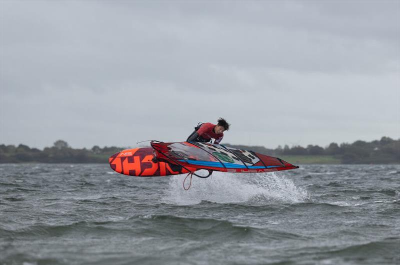 In Takumi's early heats, it looked like a comeback would be on! photo copyright Freestyle Pro Tour taken at  and featuring the Windsurfing class