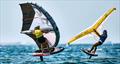 Kosti [GRE] and Spanu [ITA] have dominated the regatta so far - Audi 2025 WingFoil Racing World Cup Türkiye - Day 3
