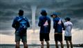 Waterspout was the star of the show on practice day - 2025 Formula Wing World Championships, Sardinia, Italy - Day 1