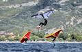 Wing foilers having fun at the northern end of Lake Garda &copy; Mark Jardine