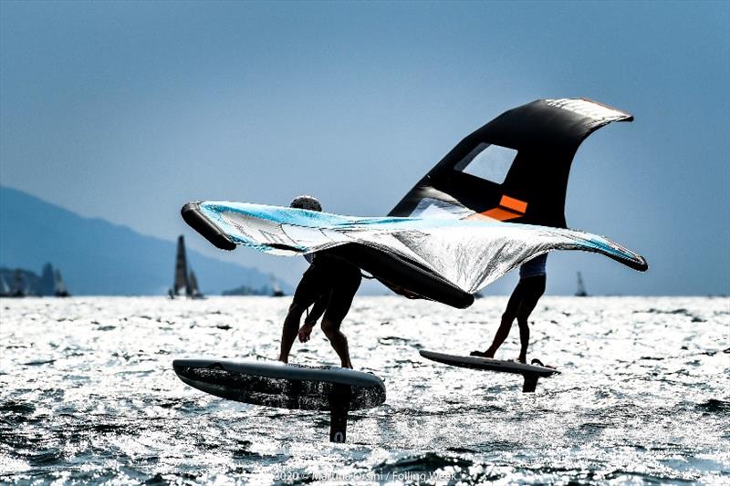 2020 Foiling Week Garda photo copyright Martina Orsini / Foiling Week taken at Fraglia Vela Malcesine and featuring the Wing Foil class