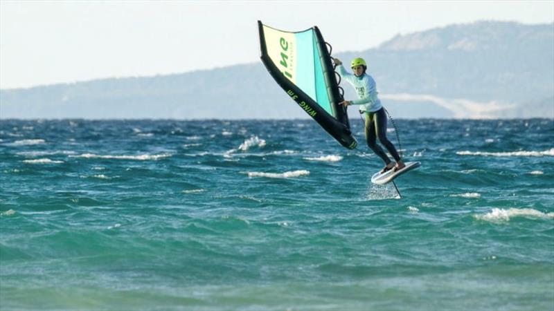 Wingfoil action photo copyright Svetlana Romantsova taken at  and featuring the Wing Foil class