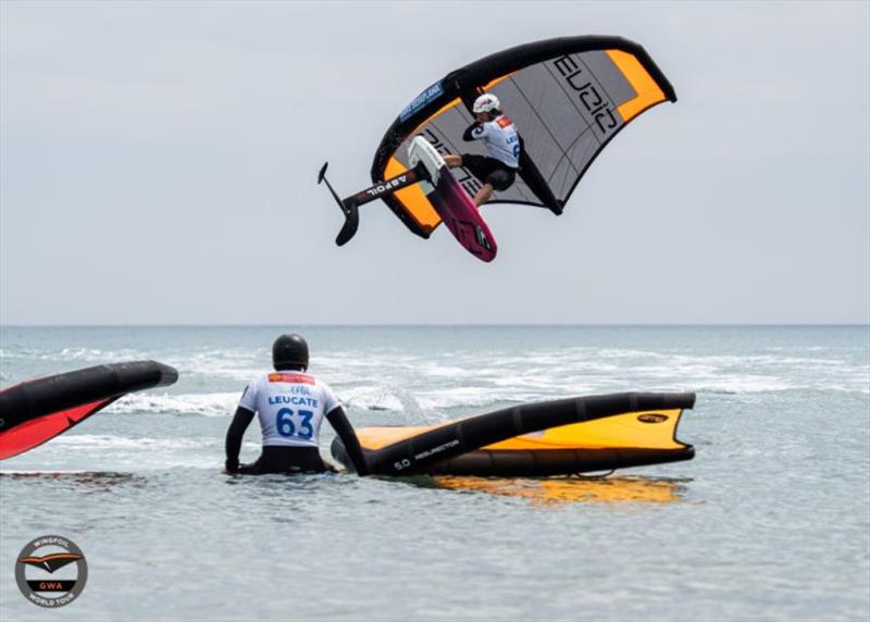 Balz Müller (CHE) - GWA Wingfoil World Cup Leucate 2021, day 2 - photo © Samuel Cardenas
