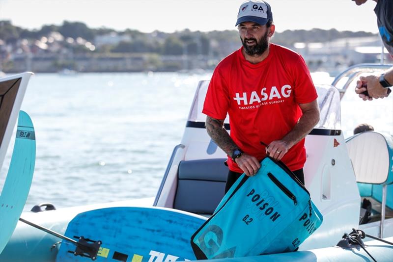 Kit selection would play an important part in completing Foil the Wight 2021 photo copyright Paul Wyeth taken at Island Sailing Club, Cowes and featuring the Wing Foil class