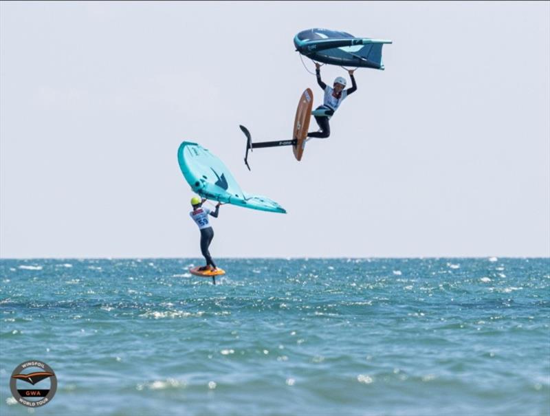 Women in wingfoiling - photo © Laci Kobulsky