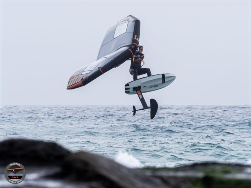 GWA Tarifa Wing Pro 2021 - Day 1 photo copyright Samuel Cardenas taken at  and featuring the Wing Foil class