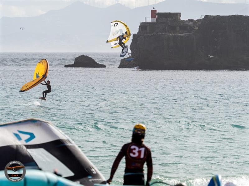 Lucas Roguet - GWA Tarifa Wing Pro 2021 day 2 - photo © Samuel Cardenas