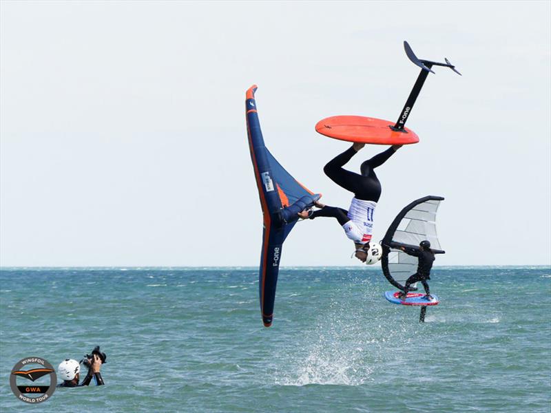 GWA Wingfoil World Cup France 2022 Day 3 photo copyright Samuel Cardenas / GWA  taken at  and featuring the Wing Foil class