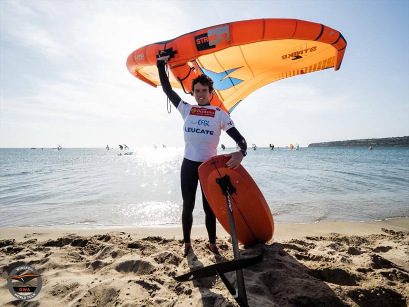 Tutouan Galea reigning GWA wingfoil World Champion - GWA Wingfoil World Cup France 2022 Day 4 photo copyright Samuel Cardenas / GWA taken at  and featuring the Wing Foil class