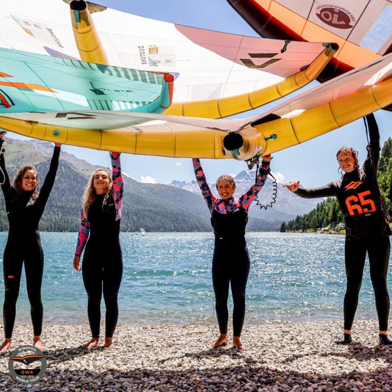 Round 2: Ensis Engadinwing by Dakine GWA Wingfoil World Cup - Day 1 photo copyright Sailing Energy / Engadinwing taken at  and featuring the Wing Foil class