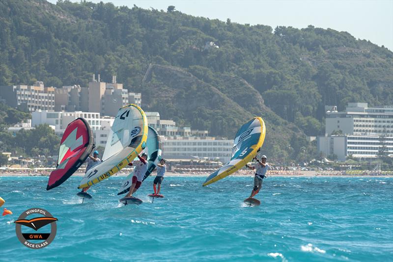 U16 / U19 / Masters - GWA Wingfoil Race Class European Championships final day photo copyright John Markantonis / Andromedas Sfakianou taken at  and featuring the Wing Foil class