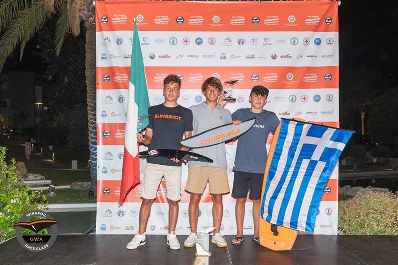 U19 - GWA Wingfoil Race Class European Championships photo copyright John Markantonis taken at  and featuring the Wing Foil class