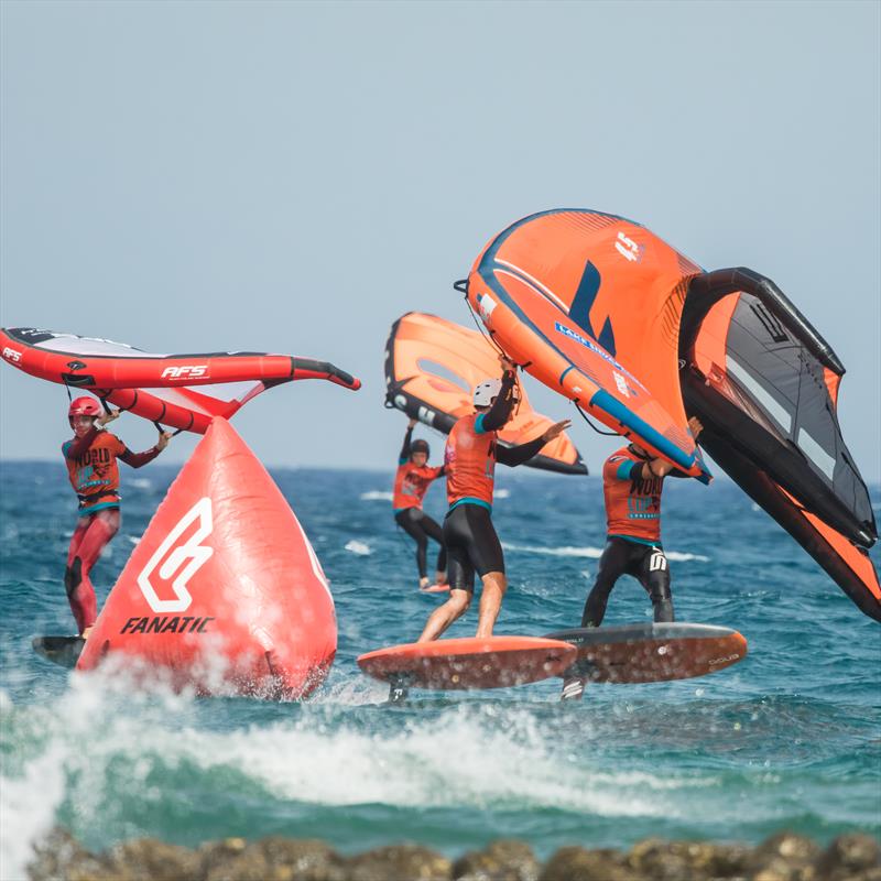 Wing foiling  photo copyright Svetlana Romantsova taken at Takapuna Boating Club and featuring the Wing Foil class