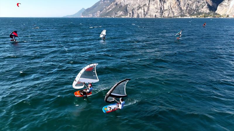 SabFoil 2022 WingFoil Racing World Cup & Open Europeans - Day 1 - photo © IWSA Media / Benni Geislinger