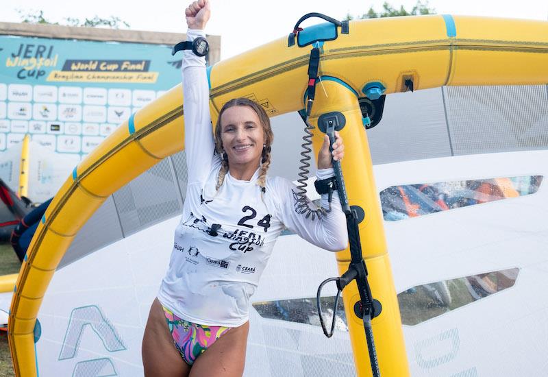 Paula Novotna had a perfect 5 from 5 - 2022 Wingfoil Racing World Cup Jericoacoara - Day 1 - photo © IWSA / Jeri Wingfoil Cup