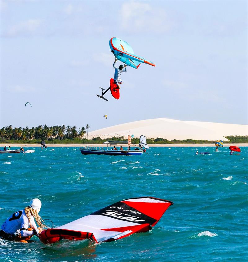 Kauli Seadi will fly the Brazilian flag in Gold Fleet - 2022 Wingfoil Racing World Cup Jericoacoara photo copyright IWSA / Jeri Wingfoil Cup taken at  and featuring the Wing Foil class