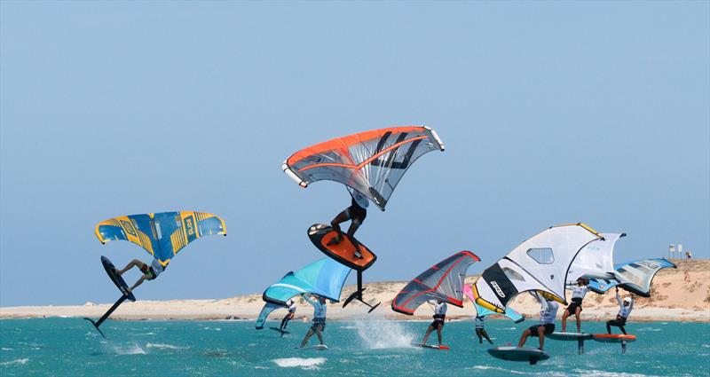 Not just jumping for Jeri joy, it's also about the weed - 2022 Wingfoil Racing World Cup Jericoacoara - photo © IWSA / Jeri Wingfoil Cup