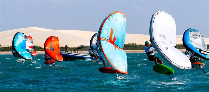 Perfect racing conditions all day long - 2022 Wingfoil Racing World Cup Jericoacoara photo copyright IWSA / Jeri Wingfoil Cup taken at  and featuring the Wing Foil class