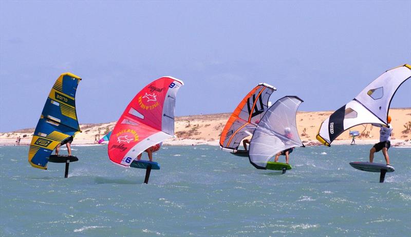 Always wet, always windy, perfect for wing racing - 2022 Wingfoil Racing World Cup Jericoacoara photo copyright IWSA / Jeri Wingfoil Cup taken at  and featuring the Wing Foil class