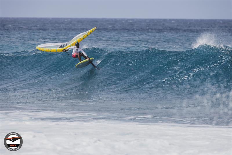 Wesley Brito - GWA Wingfoil World Cup Cape Verde 2023 photo copyright Lukas K Stiller taken at  and featuring the Wing Foil class