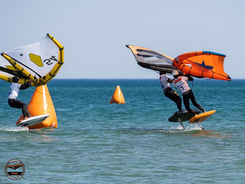 Camille Bouyer and Titouan Galea - GWA Wingfoil World World Cup France - photo © Samuel Cardenas