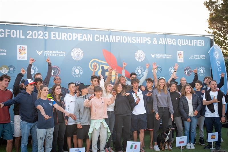 2023 WingFoil Racing Europeans in Athens - photo © IWSA / Lina Gvazdauskaite