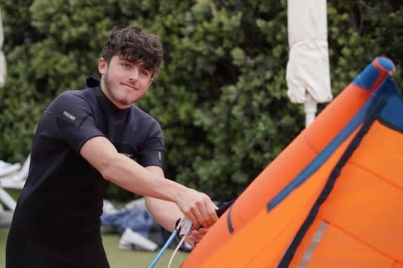 2023 WingFoil Racing Europeans in Athens photo copyright IWSA / Markus Schwendtner taken at  and featuring the Wing Foil class