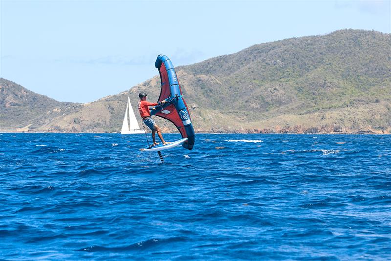 Learn to wing foil with tailor made lessons in the Caribbean, Antigua •  40knots