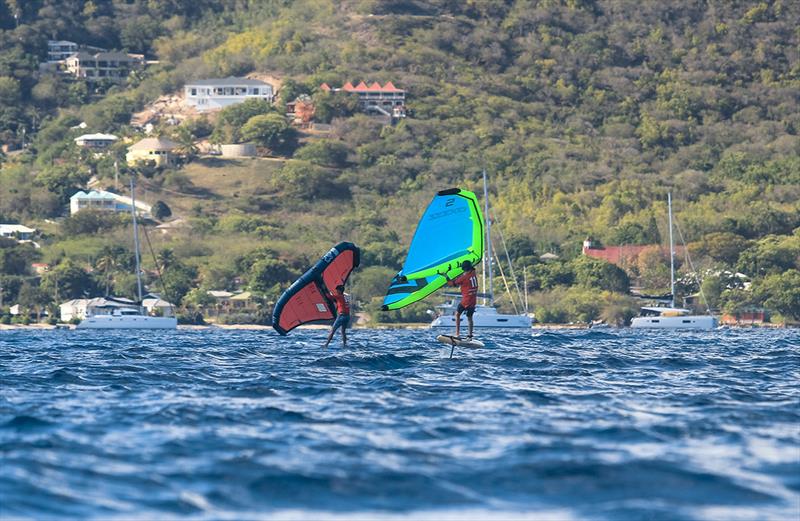 2023 Antigua Wingfoil Championship - Day 2 - photo © Caribbean Foiling Championships