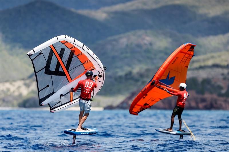 2023 Antigua Wingfoil Championship, day 3 - photo © Paul Wyeth