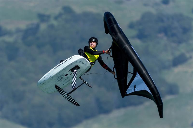 Young sailors take part in the Inspire Racing x Wing program on Race Day 2 of the ITM New Zealand Sail Grand Prix in Christchurch, New Zealand. Sunday March 19, 2023 - photo © Simon Bruty/SailGP