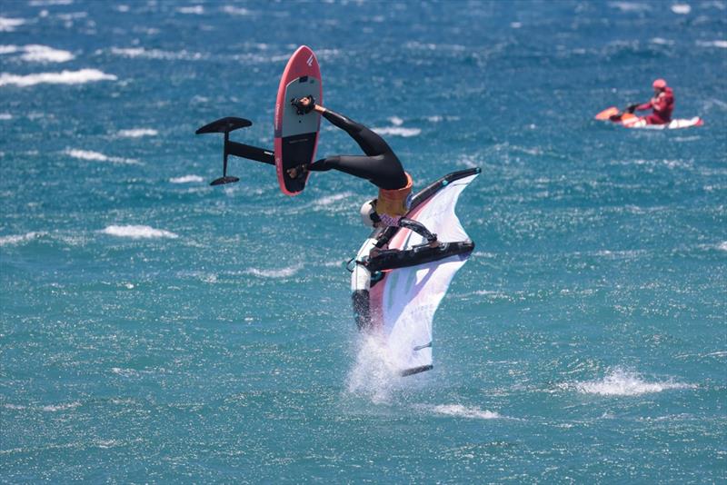 Las españolas conquistan títulos mundiales en el Campeonato del Mundo de Wingfoil en Gran Canaria