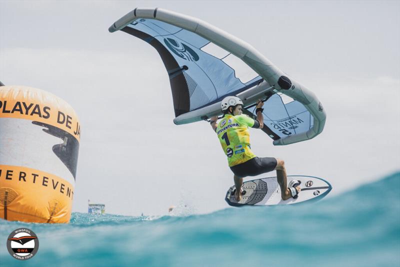 Titouan Galea (FRA) - 2023 GWA Wingfoil World Cup Fuerteventura, Day 4 - photo © Lukas K Stiller