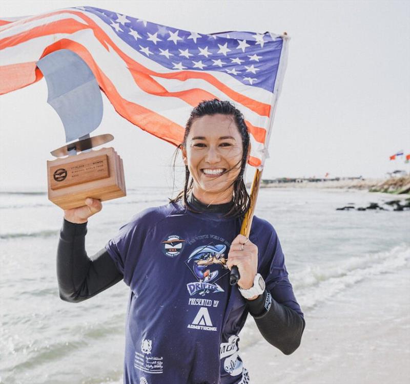 Moona Whyte - 2023 GWA Wingfoil World Cup Dakhla Presented by Armstrong photo copyright Lukas K Stiller taken at  and featuring the Wing Foil class